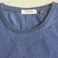 Men´s Resort cashmere silk crew neck sweater jeans blue