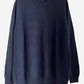 Men´s cashmere crew neck sweater jeans blue