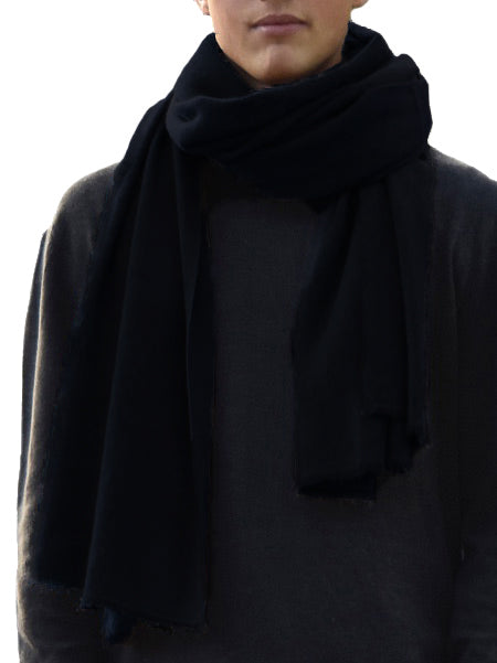 Havana scarf  2 ply black